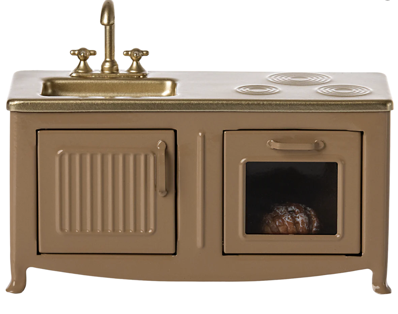 Maileg maileg mouse kitchen, light brown