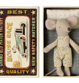Maileg maileg little brother mouse in matchbox