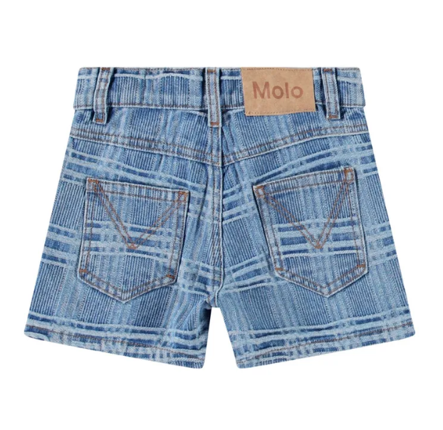 molo molo checked alvira shorts