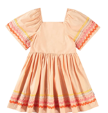 molo molo pale melon clotilde dress