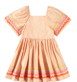 molo molo pale melon clotilde dress