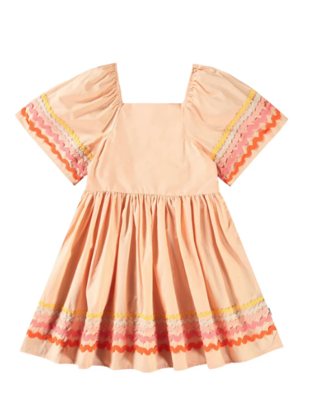 molo molo pale melon clotilde dress