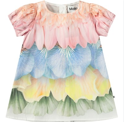 molo molo petal rainbow caja dress