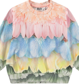 molo molo petal rainbow disc sweatshirt