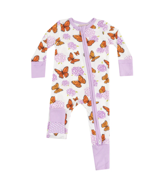 angel dear angel dear 2 way zip romper