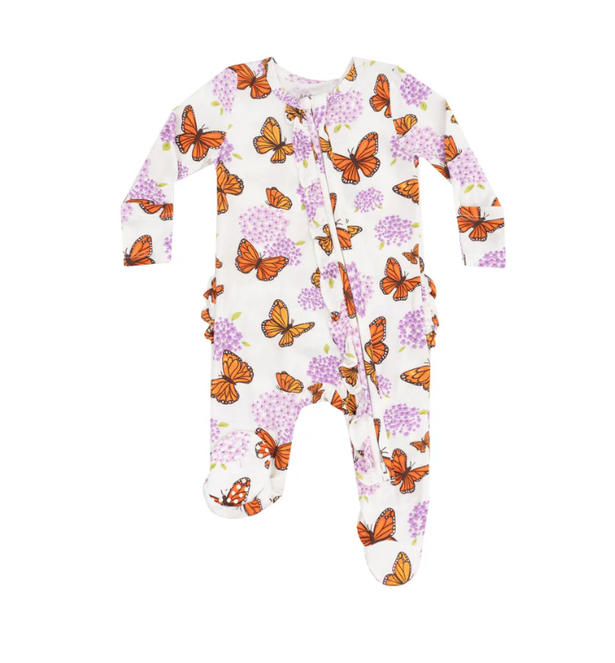 angel dear angel dear ruffle footie