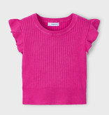 Mayoral mayoral flutter sleeve top