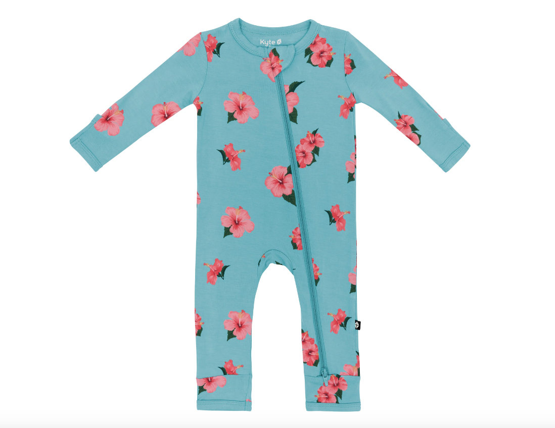 kyte baby kyte printed romper