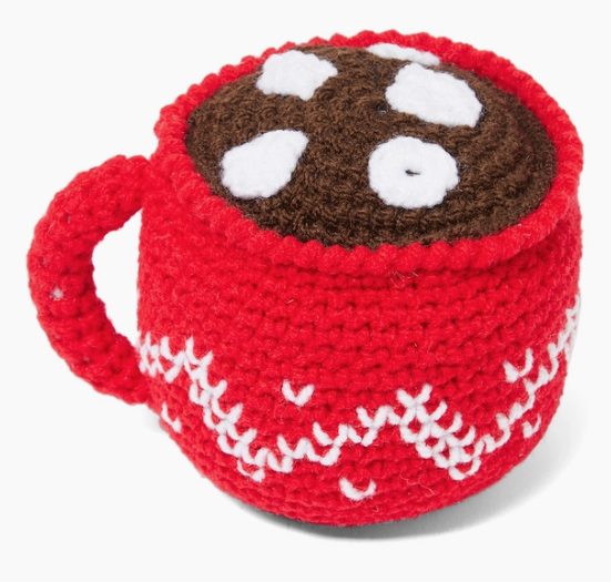 silk road bazaar crocheted snack rattles