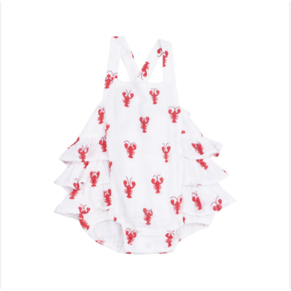 angel dear angel dear ruffle sunsuit