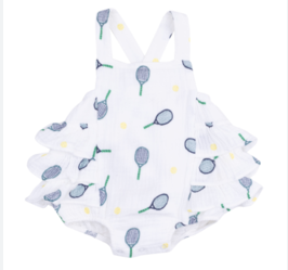 angel dear angel dear ruffle sunsuit