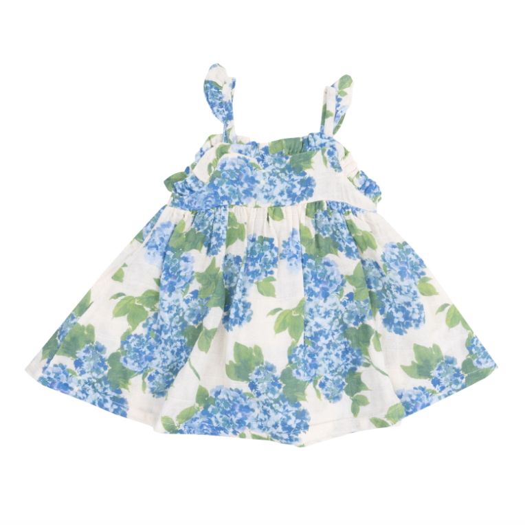 angel dear angel dear hydrangeas ruffle dress