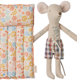 Maileg maileg beach dad mouse with flower mattress