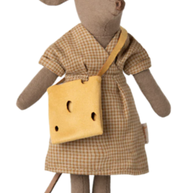 Maileg maileg mum mouse, light brown