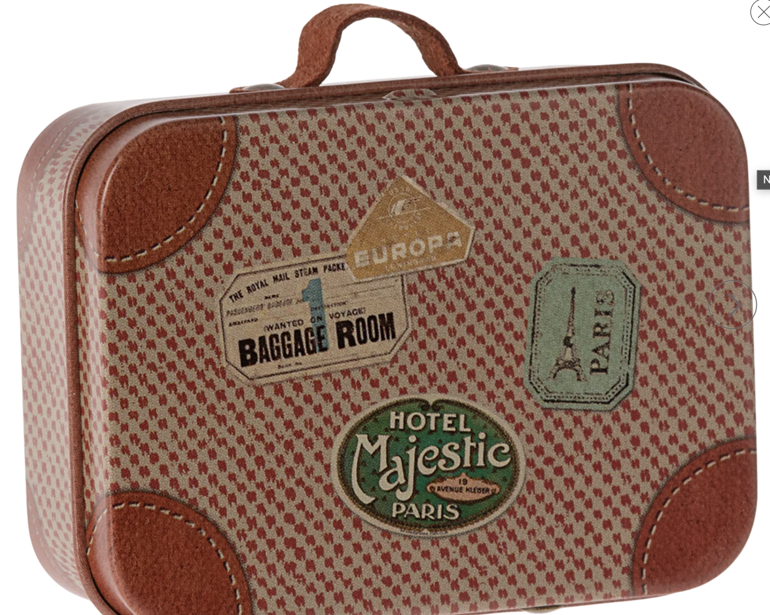 Maileg maileg micro suitcase, rose