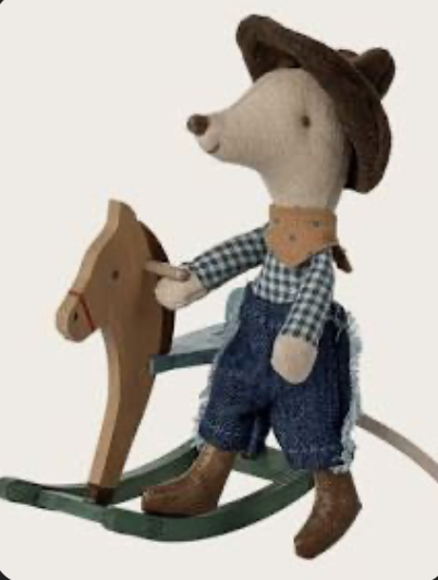 Maileg maileg rocking horse, mouse