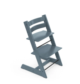 Stokke stokke tripp trapp .high chair fjord blue chair + babyset