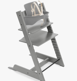 Stokke stokke tripp trapp .high chair storm grey chair + babyset