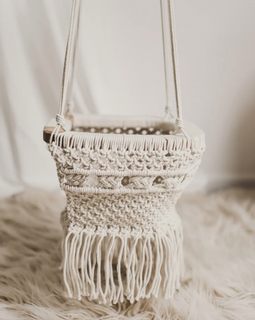 finn & emma Finn & Emma Organic Macrame Swing