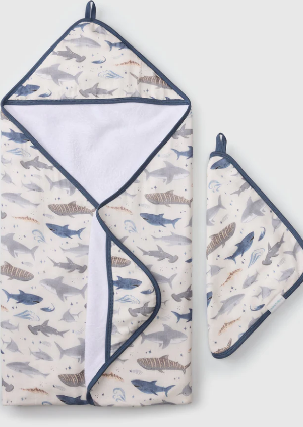 loulou lollipop Loulou Lollipop Hooded Towel Set