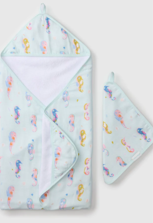 loulou lollipop Loulou Lollipop Hooded Towel Set