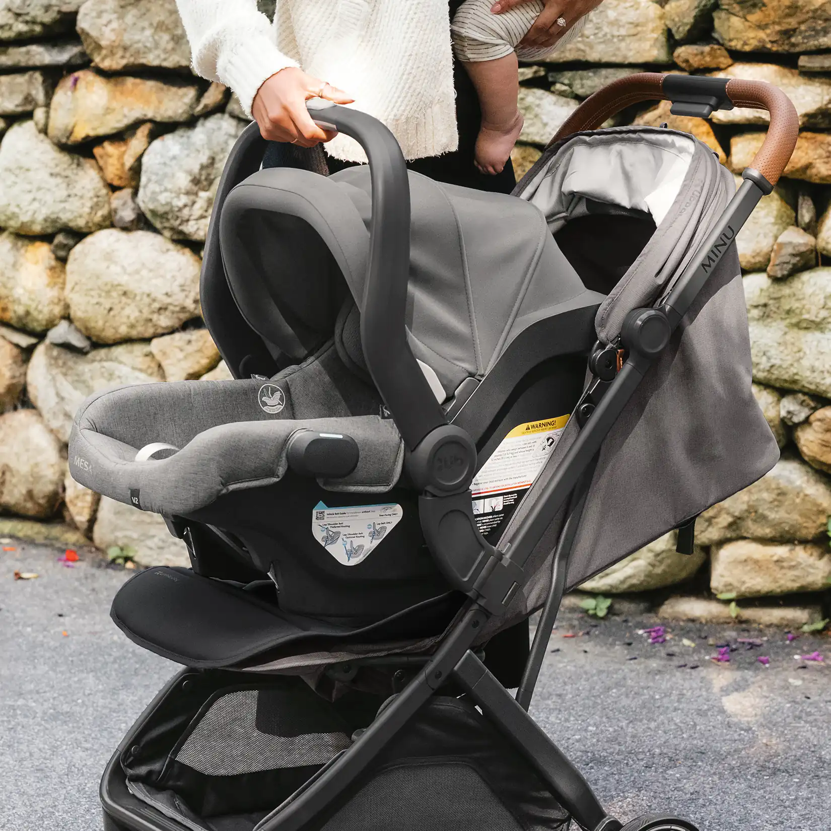 Uppababy UPPAbaby MINU V3 car seat adapter for MESA + ARIA