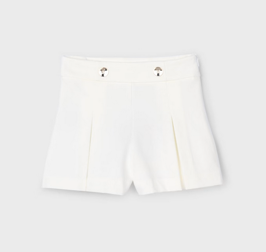 Mayoral mayoral white dress shorts