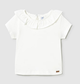 Mayoral mayoral white collared tee