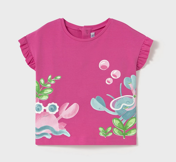 Mayoral mayoral sea pals graphic tee