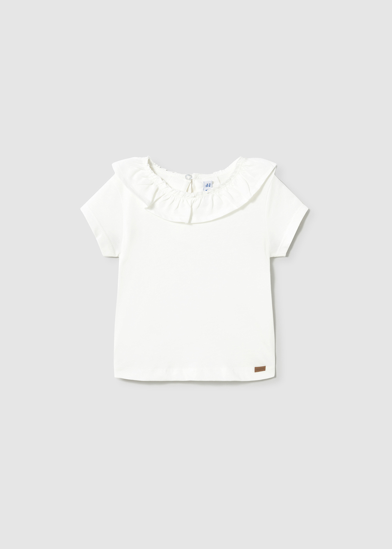 Mayoral Mayoral white collared tee