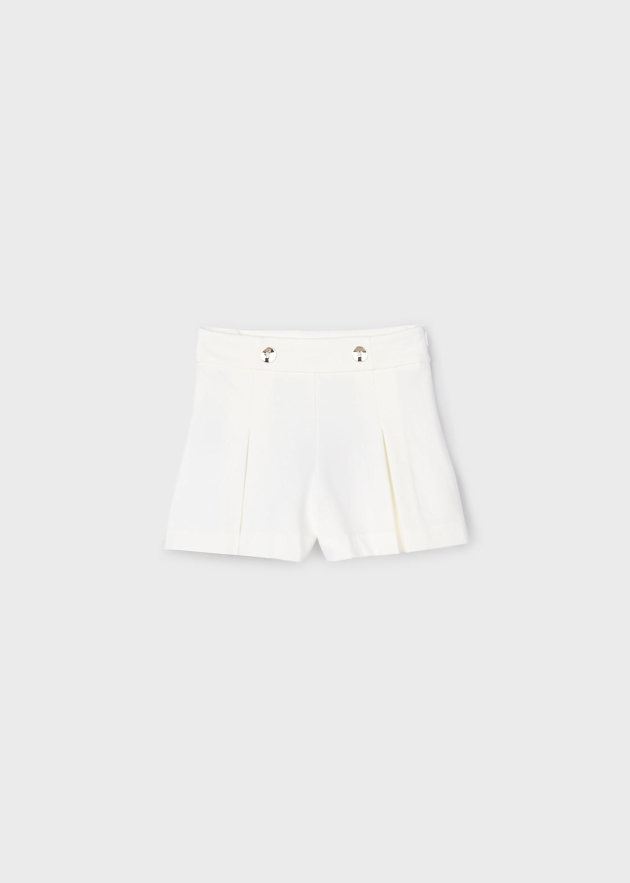 Mayoral Mayoral white dress shorts