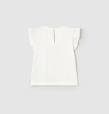 Mayoral Mayoral floral flutter tee