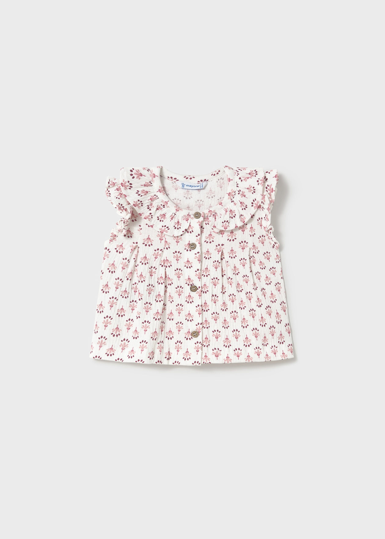 Mayoral Mayoral rose floral blouse