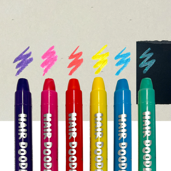 ooly ooly hair doodlers set of 6