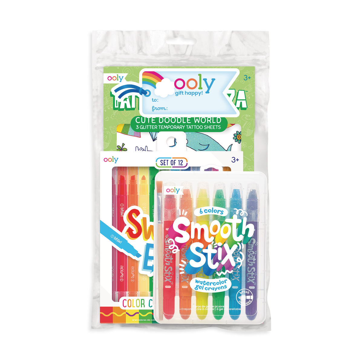 ooly ooly world of colors happy pack