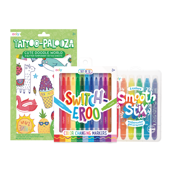 ooly ooly world of colors happy pack