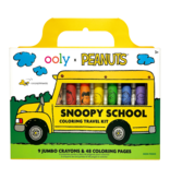 ooly ooly x peanuts school coloring travel kit