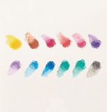 ooly ooly rainbow metallic watercolor gel crayons (set of 12)