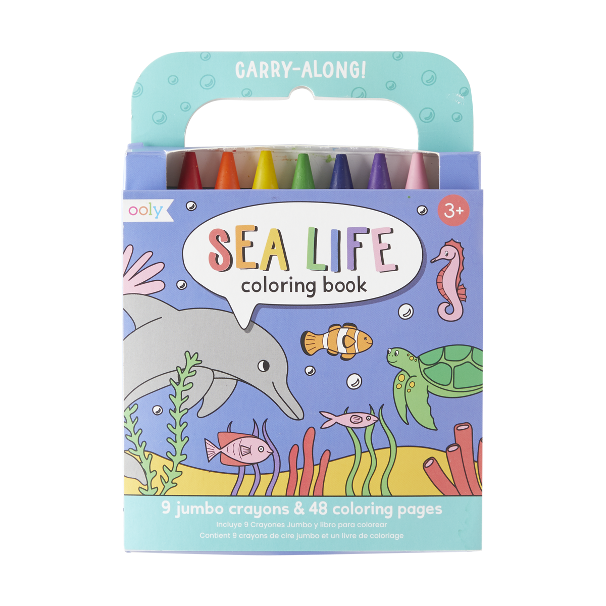 ooly ooly carry along crayon + book set