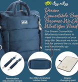Itzy ritzy itzy ritzy dream convertible sapphire starlight diaper bag