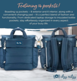Itzy ritzy itzy ritzy dream convertible sapphire starlight diaper bag