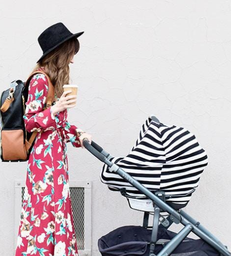 Itzy ritzy itzy ritzy mom boss 4-In-1 multi-use nursing cover & scarf