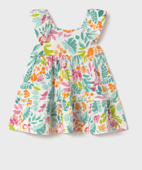 Mayoral mayoral tropical dress