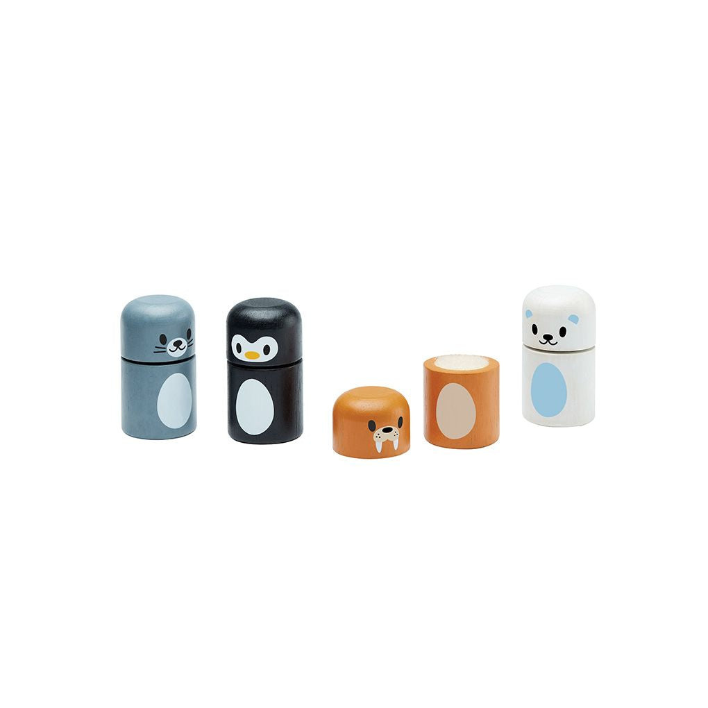 plan toys (faire) plantoys arctic animal matching