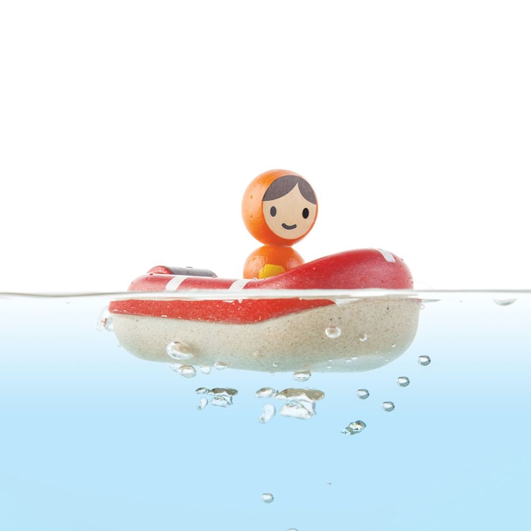 plan toys (faire) plantoys coast guard boat
