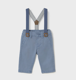 Mayoral mayoral slate pants w/ suspenders