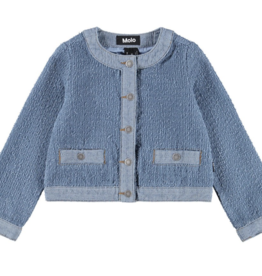 molo molo boucle blue jacket