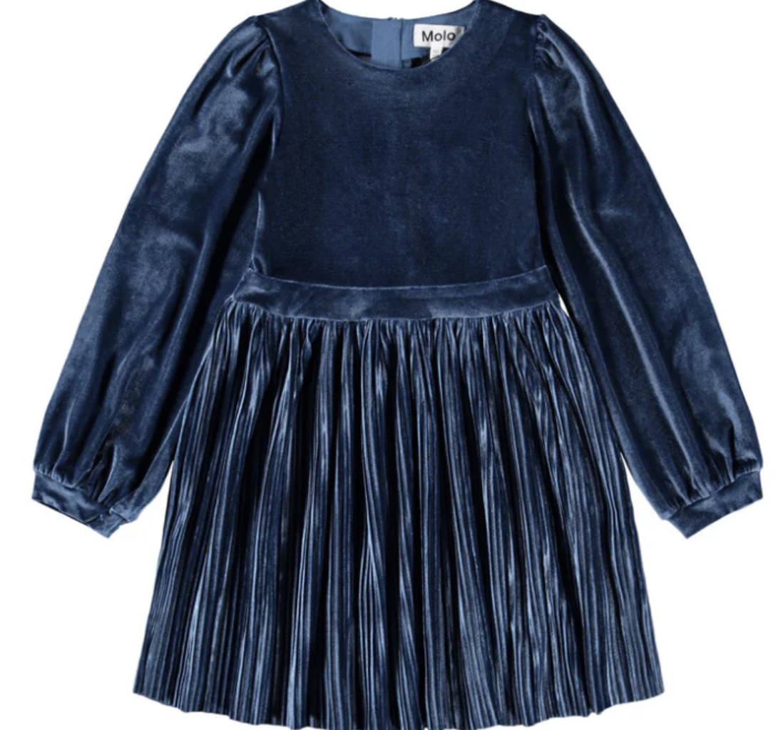 molo molo mystic blue cyrilli dress