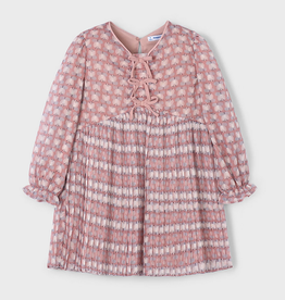 Mayoral mayoral butterfly pleated dress