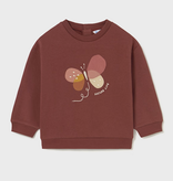 Mayoral mayoral butterfly sweatshirt